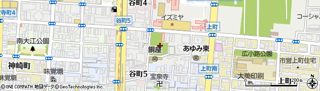 大阪府大阪市中央区内久宝寺町周辺の地図