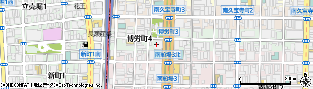 大阪府大阪市中央区博労町4丁目2周辺の地図