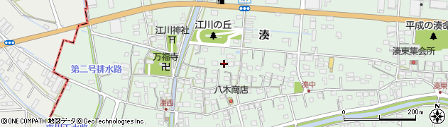 静岡県袋井市湊474周辺の地図