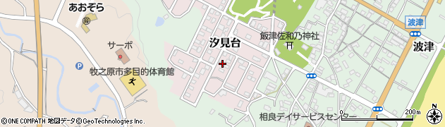 静岡県牧之原市汐見台7-3周辺の地図