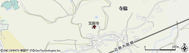 三重県伊賀市寺脇803周辺の地図