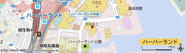 株式会社神戸新聞社　神戸新聞パートナーセンター・お客さま室周辺の地図