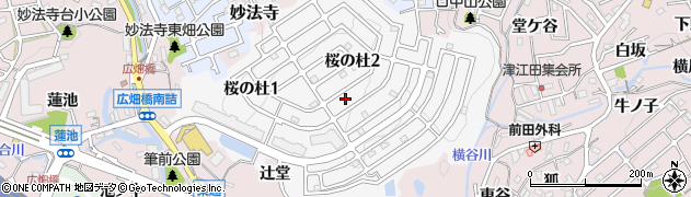 兵庫県神戸市須磨区桜の杜周辺の地図