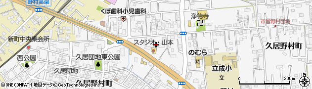三重県津市久居野村町494周辺の地図