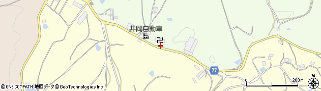 岡山県井原市美星町黒忠2578周辺の地図