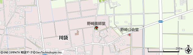 静岡県磐田市川袋979周辺の地図