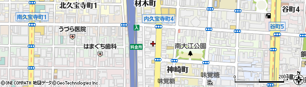 中正建設株式会社　大阪支店周辺の地図