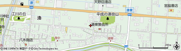 静岡県袋井市湊635周辺の地図