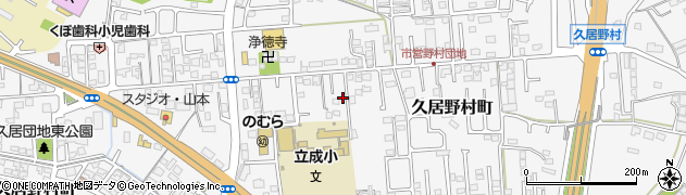 三重県津市久居野村町564周辺の地図