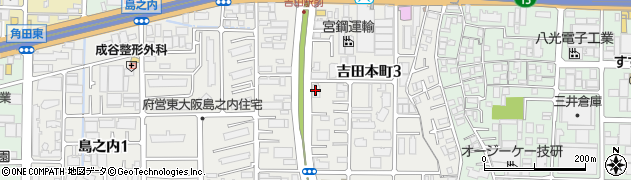 吉田大発マンション周辺の地図