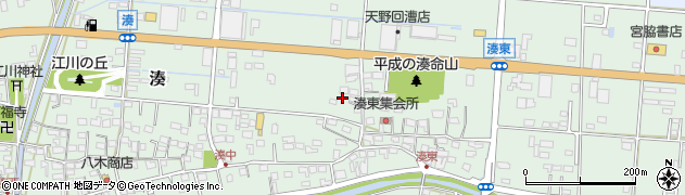 静岡県袋井市湊642周辺の地図