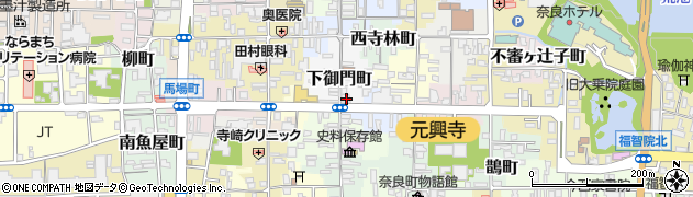 江戸川 ならまち店周辺の地図