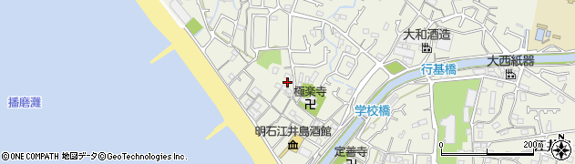 兵庫県明石市大久保町西島1116周辺の地図