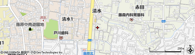 岡山県岡山市中区赤田45周辺の地図