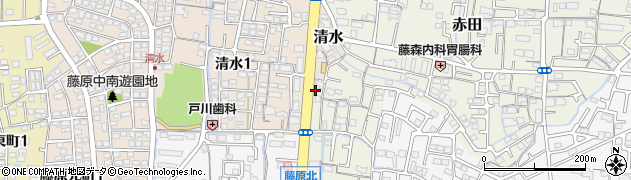 岡山県岡山市中区赤田13周辺の地図