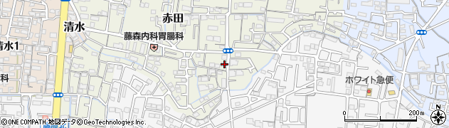 岡山県岡山市中区赤田237周辺の地図