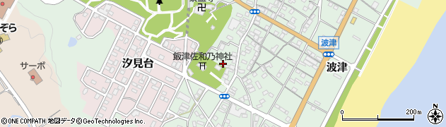 静岡県牧之原市波津854-8周辺の地図