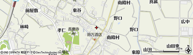 愛知県豊橋市杉山町東谷71周辺の地図