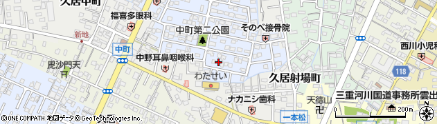 三重県津市久居射場町132周辺の地図
