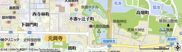 奈良ホテル宴会予約周辺の地図