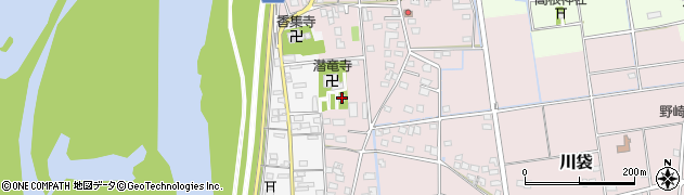静岡県磐田市川袋464周辺の地図