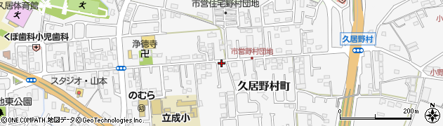 三重県津市久居野村町777周辺の地図