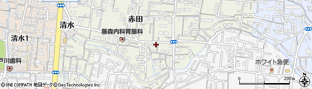 岡山県岡山市中区赤田235周辺の地図