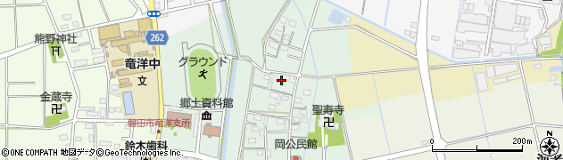静岡県磐田市岡313周辺の地図