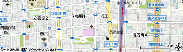 株式会社堂島花壇　法人事業部周辺の地図