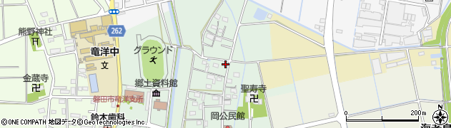 静岡県磐田市岡314周辺の地図