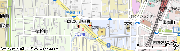日産サティオ奈良奈良支店周辺の地図