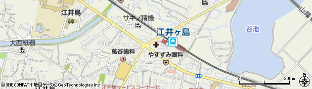 セブンイレブン明石江井ケ島駅前店周辺の地図