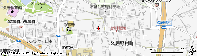 三重県津市久居野村町841周辺の地図