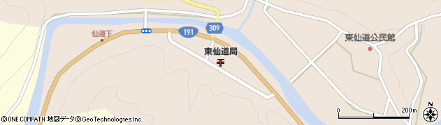 東仙道郵便局 ＡＴＭ周辺の地図