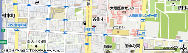 鹿島建物総合管理株式会社　谷町ＹＦビル周辺の地図