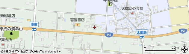 静岡県袋井市湊944周辺の地図