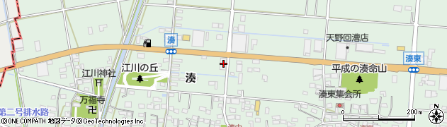 静岡県袋井市湊328周辺の地図