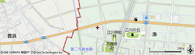 静岡県袋井市湊70周辺の地図