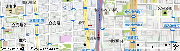 ハーベスト株式会社　大阪支店周辺の地図