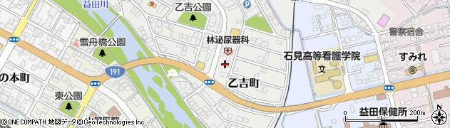 株式会社ビバックス益田支店周辺の地図