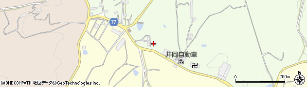 岡山県井原市美星町黒忠2865周辺の地図