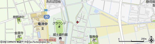 静岡県磐田市岡379周辺の地図