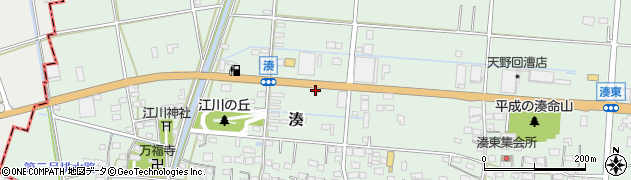 静岡県袋井市湊326周辺の地図