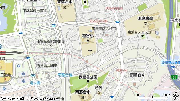 〒654-0152 兵庫県神戸市須磨区東落合の地図