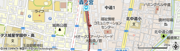 山金工業株式会社　大阪支店周辺の地図