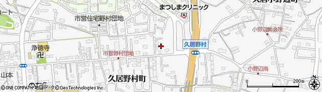 三重県津市久居野村町814周辺の地図