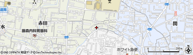 岡山県岡山市中区赤田208周辺の地図