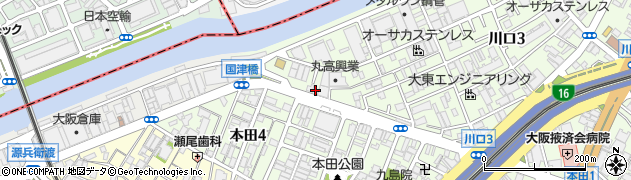 崎島商工株式会社周辺の地図