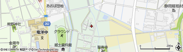 静岡県磐田市岡371周辺の地図