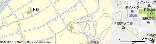 岡山県総社市下林776周辺の地図